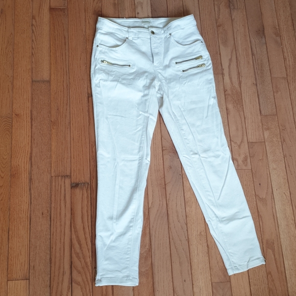 Off white soft H&M conscious pants - Picture 3 of 4